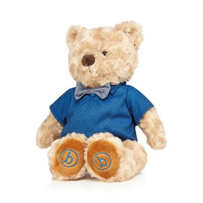 Brown bow tie teddy bear